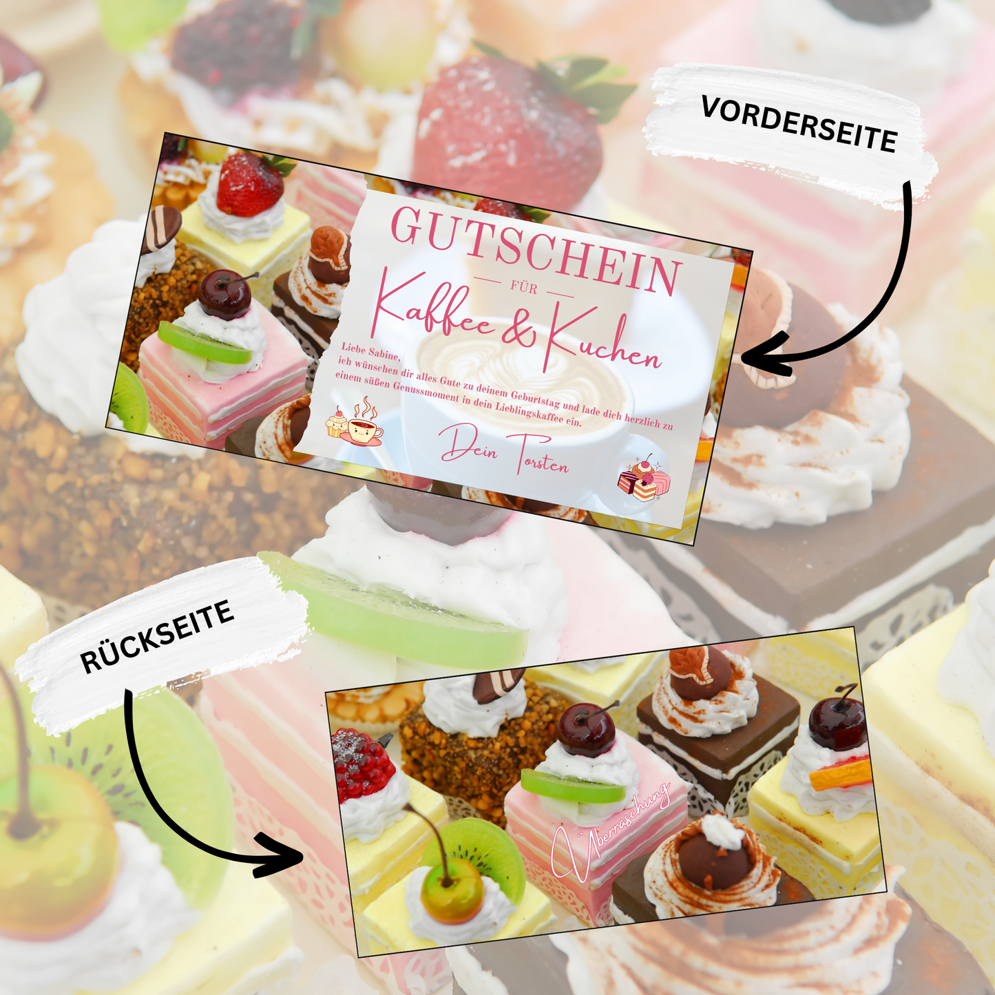 Gutschein - Kaffee und Kuchen Geschenkgutschein