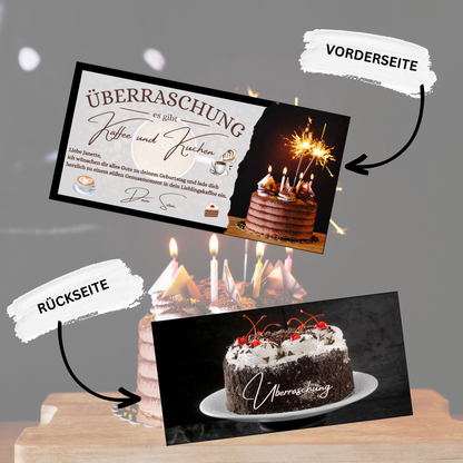 Gutschein - Kaffee und Kuchen Geschenkgutschein