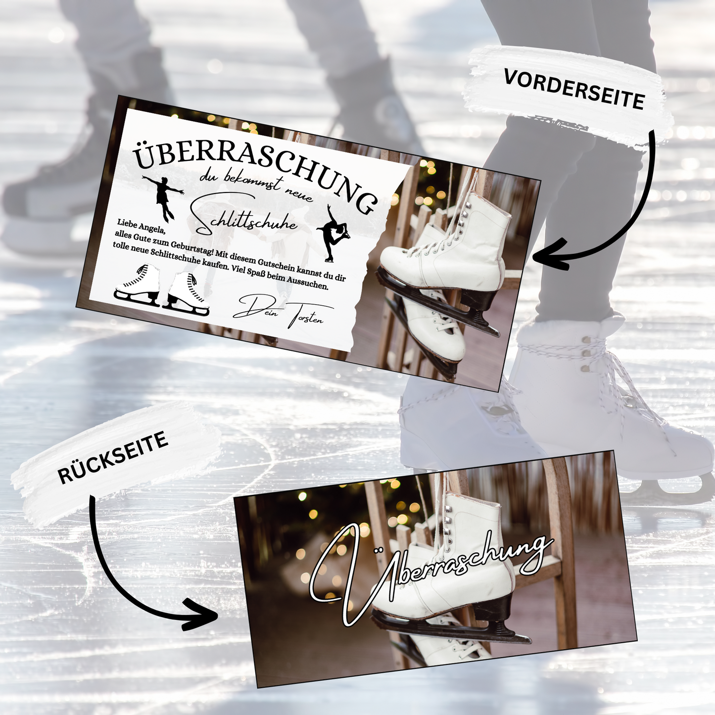 Gutschein - Schlittschuhlaufen Erlebnisgutschein