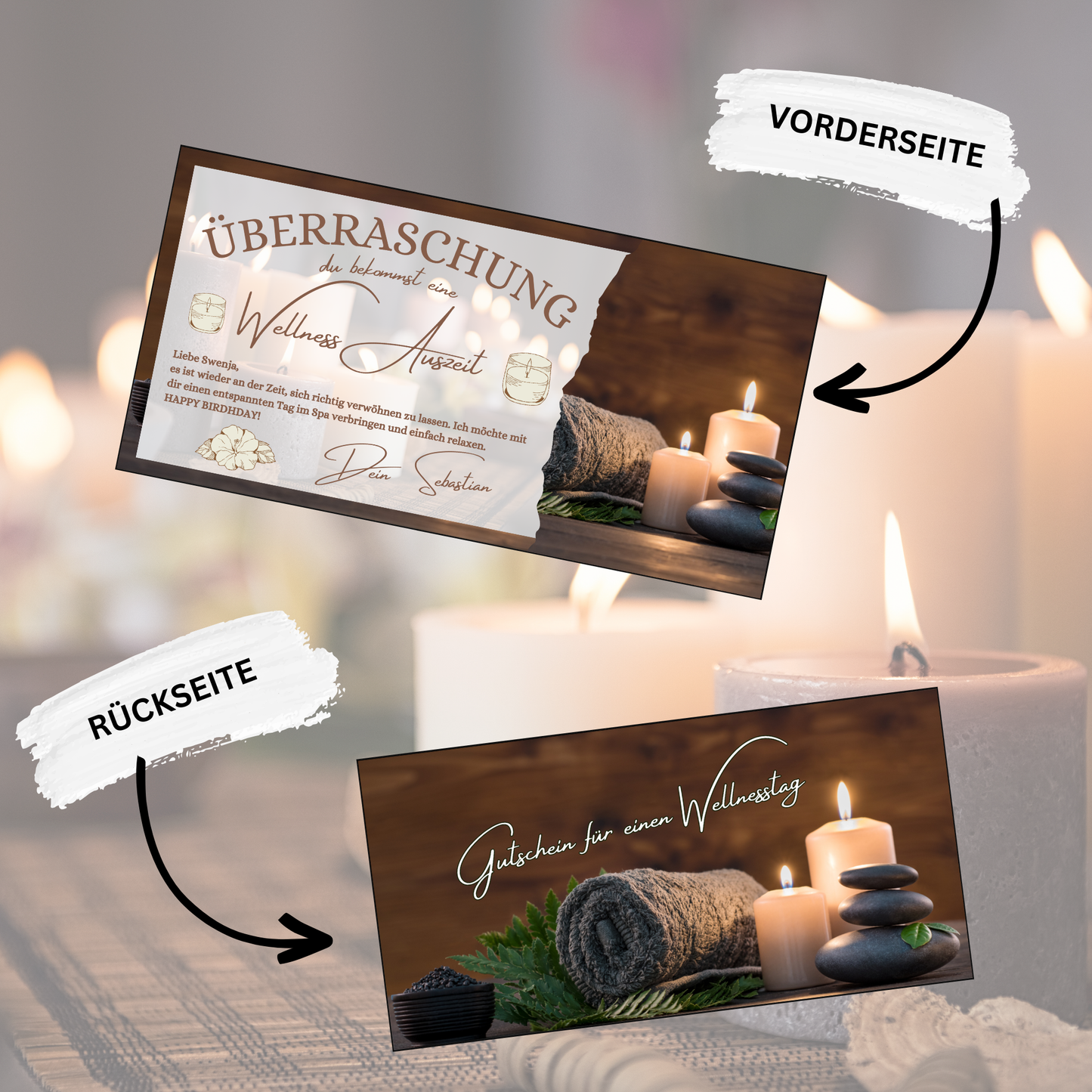 Gutschein - Wellness Spa Wochenende Geschenkgutschein