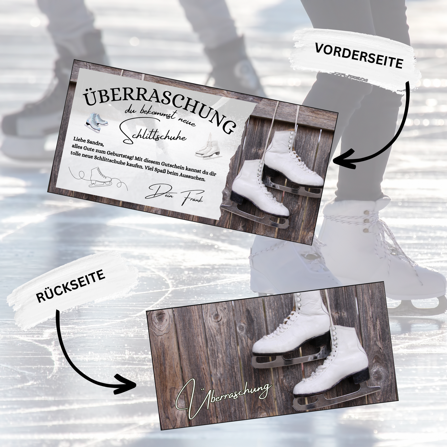 Gutschein - Schlittschuhlaufen Erlebnisgutschein