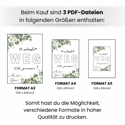 Geldgeschenk - Der schönste Weg ist der gemeinsame
