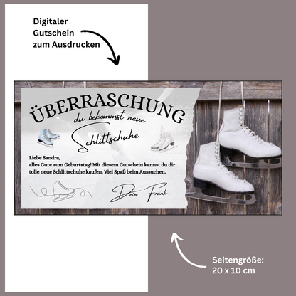 Gutschein - Schlittschuhlaufen Erlebnisgutschein