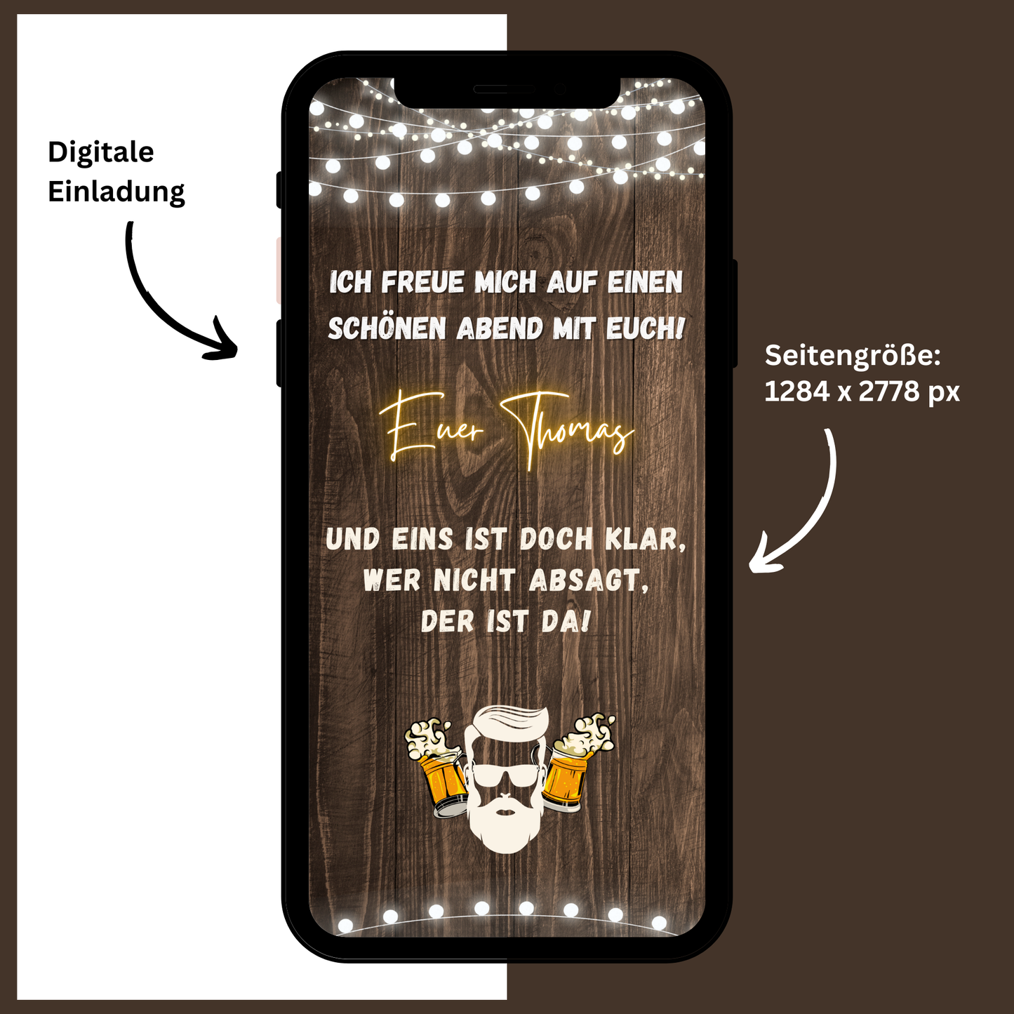 eCARD - Animierte Einladungskarte Geburtstag