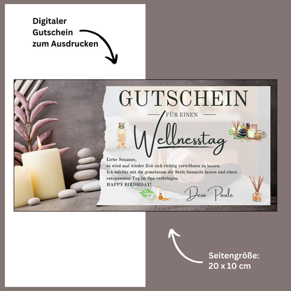 Gutschein - Wellness Spa Wochenende Geschenkgutschein