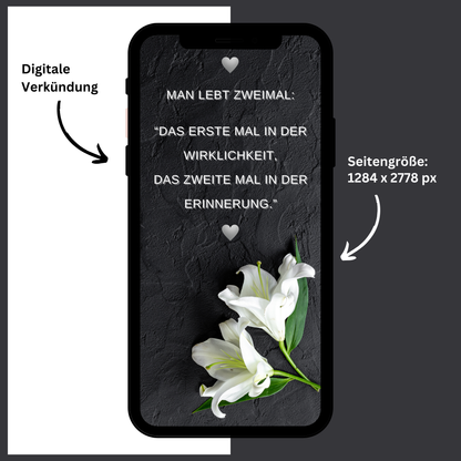 eCARD - Trauerkarte und Beileidsbekundung