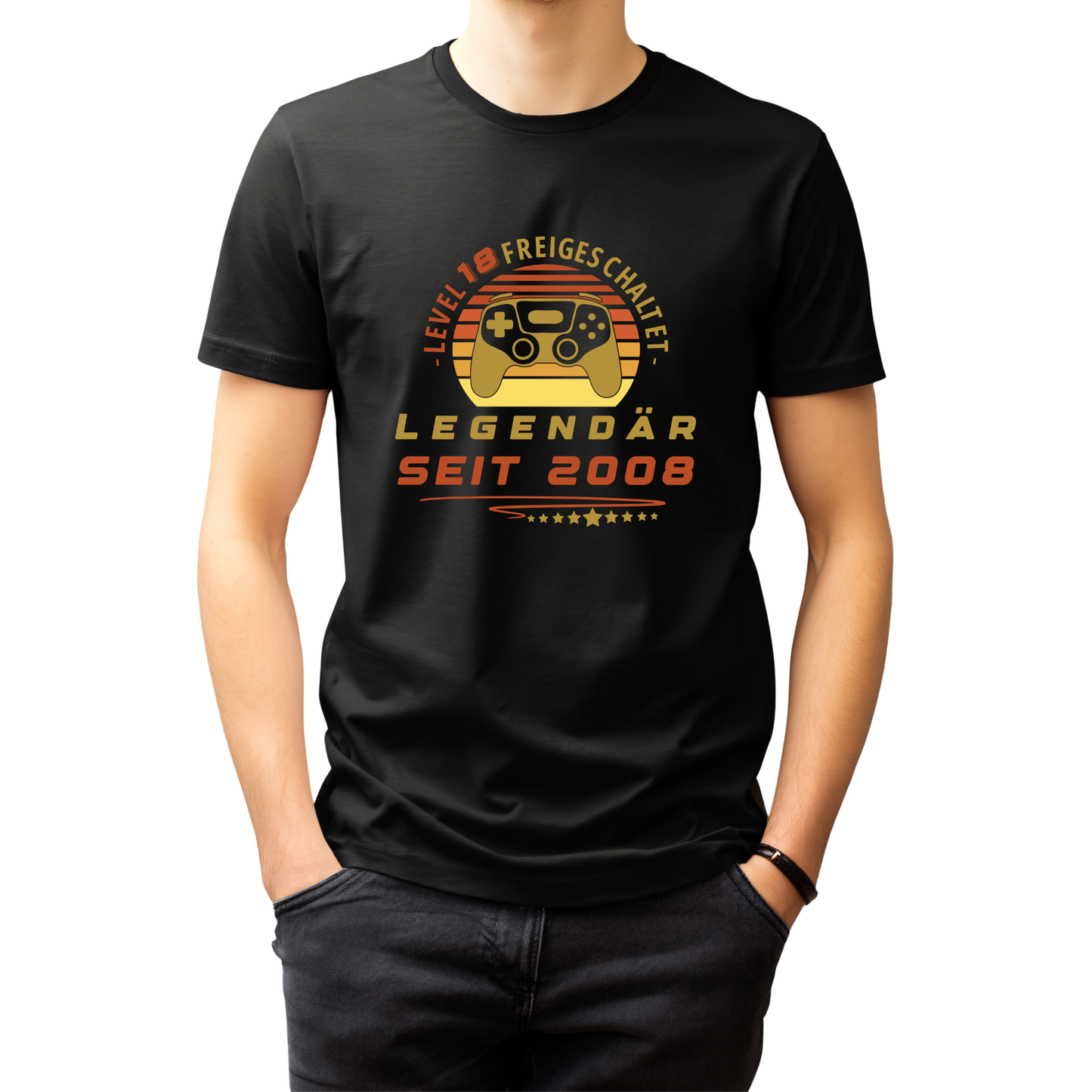 Party-T-Shirt zum 18. Geburtstag Legendär