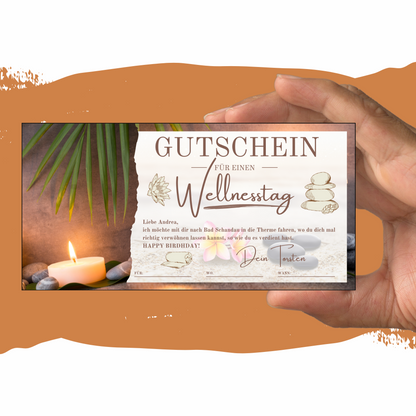 Gutschein - Wellness Spa Wochenende Geschenkgutschein