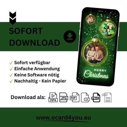 eCARD - Animierte Glückwünsche und Weihnachtgrüße