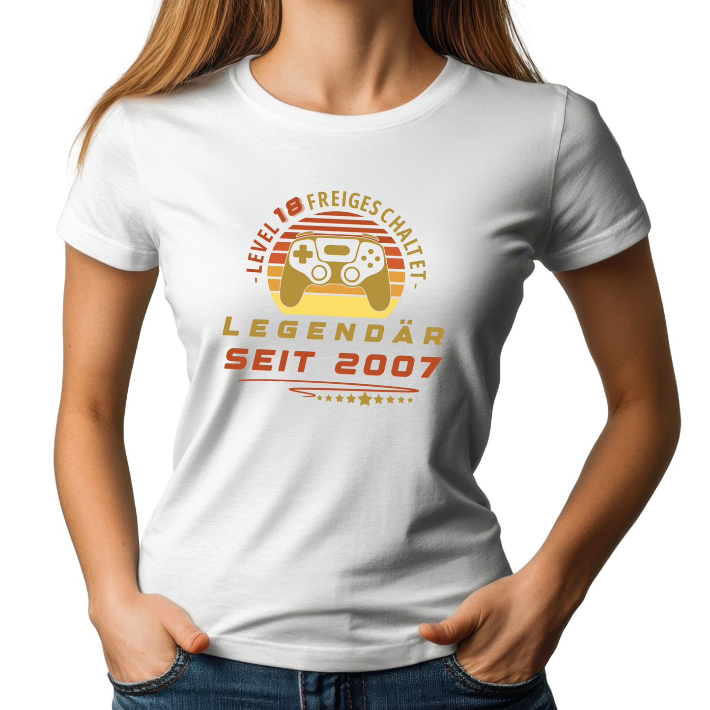 Party-T-Shirt zum 18. Geburtstag Legendär