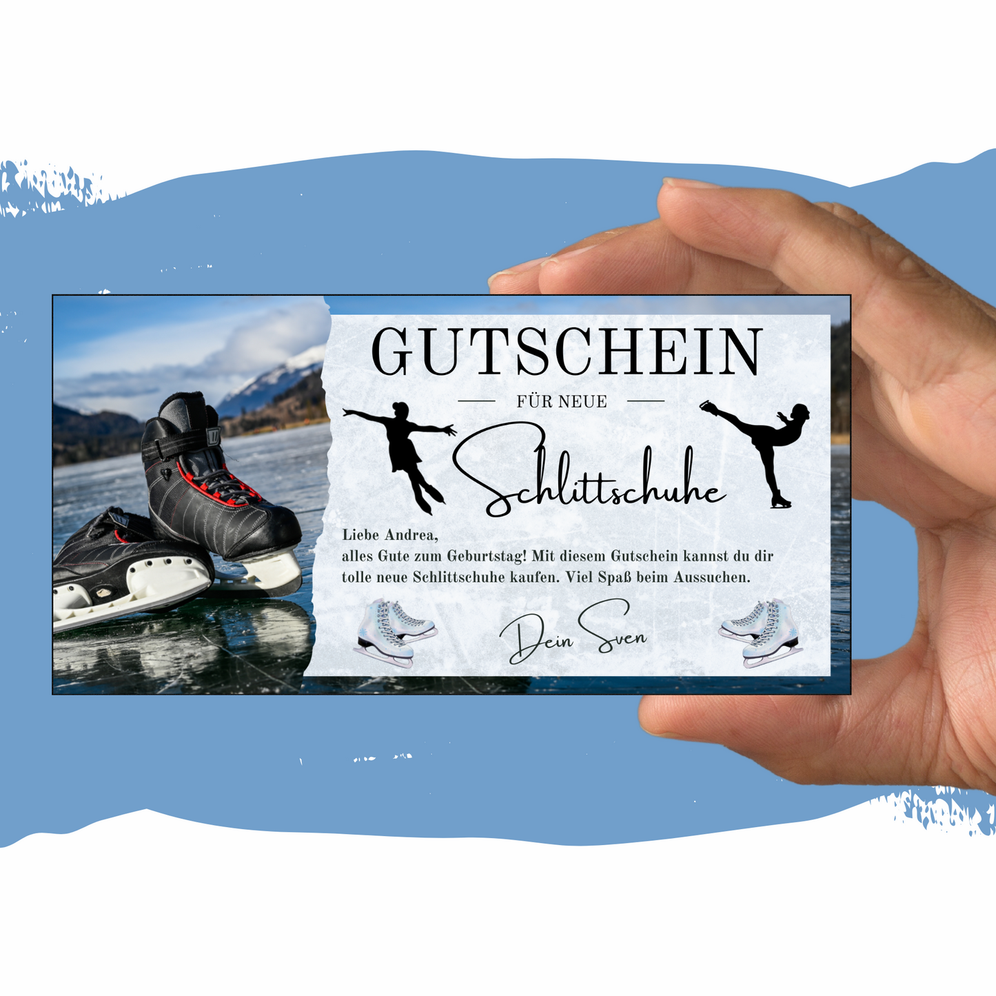 Gutschein - Schlittschuhlaufen Erlebnisgutschein