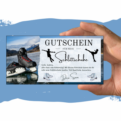 Gutschein - Schlittschuhlaufen Erlebnisgutschein