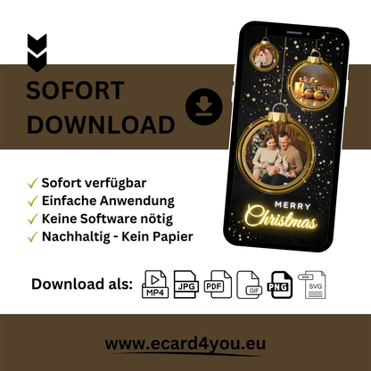 eCARD - Animierte Glückwünsche und Weihnachtgrüße