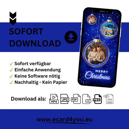 eCARD - Animierte Glückwünsche und Weihnachtgrüße