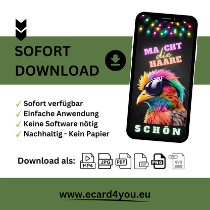 eCARD - Lustige Einladungskarte Geburtstag