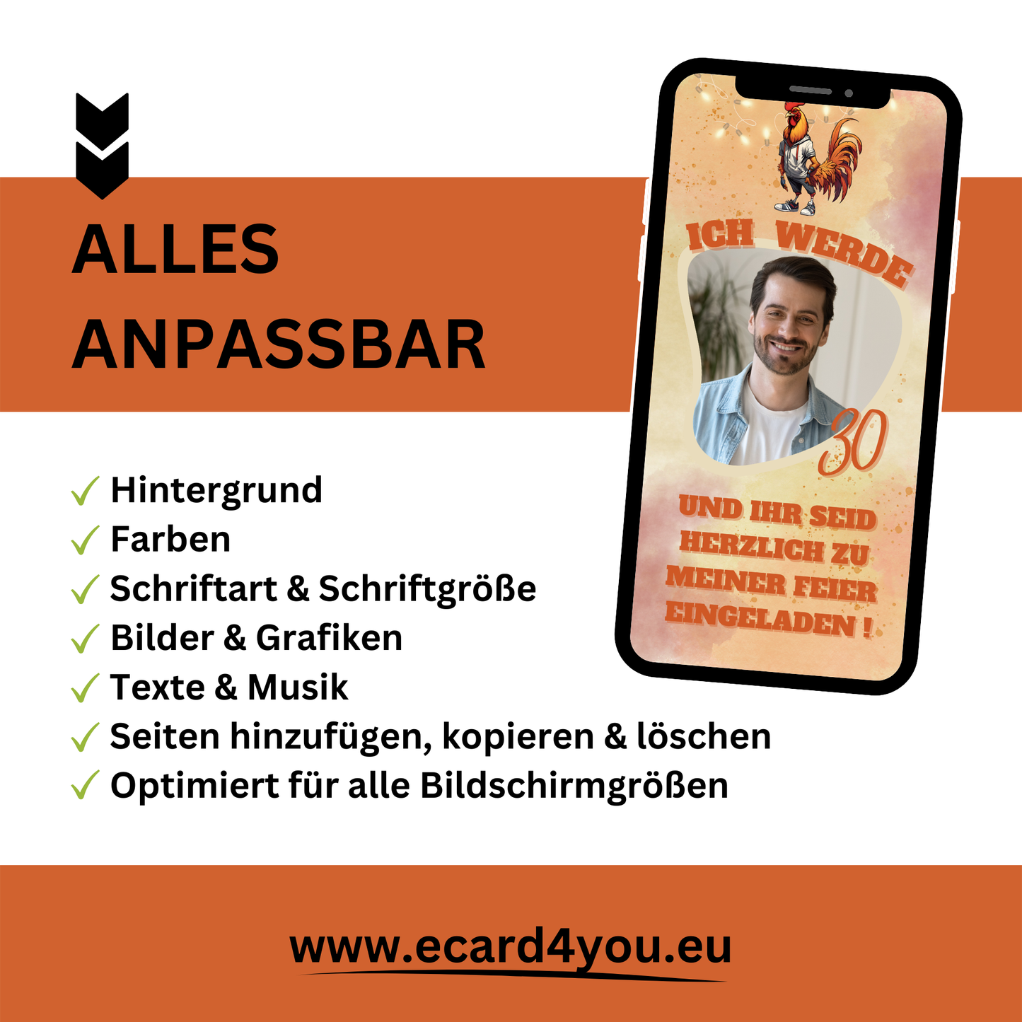 eCARD - Lustige Einladungskarte Geburtstag