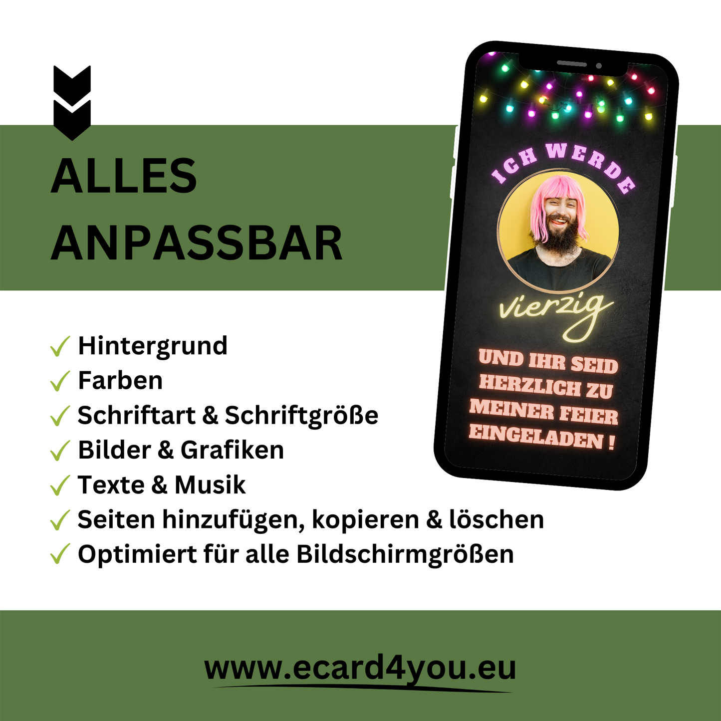 eCARD - Lustige Einladungskarte Geburtstag