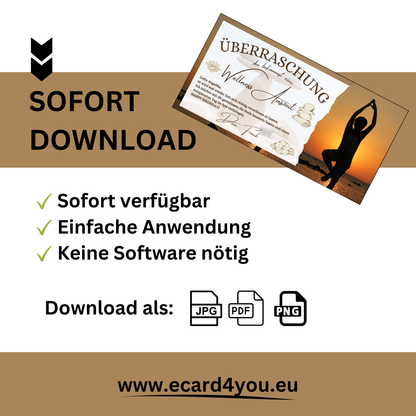 Gutschein - Wellness Spa Wochenende Geschenkgutschein