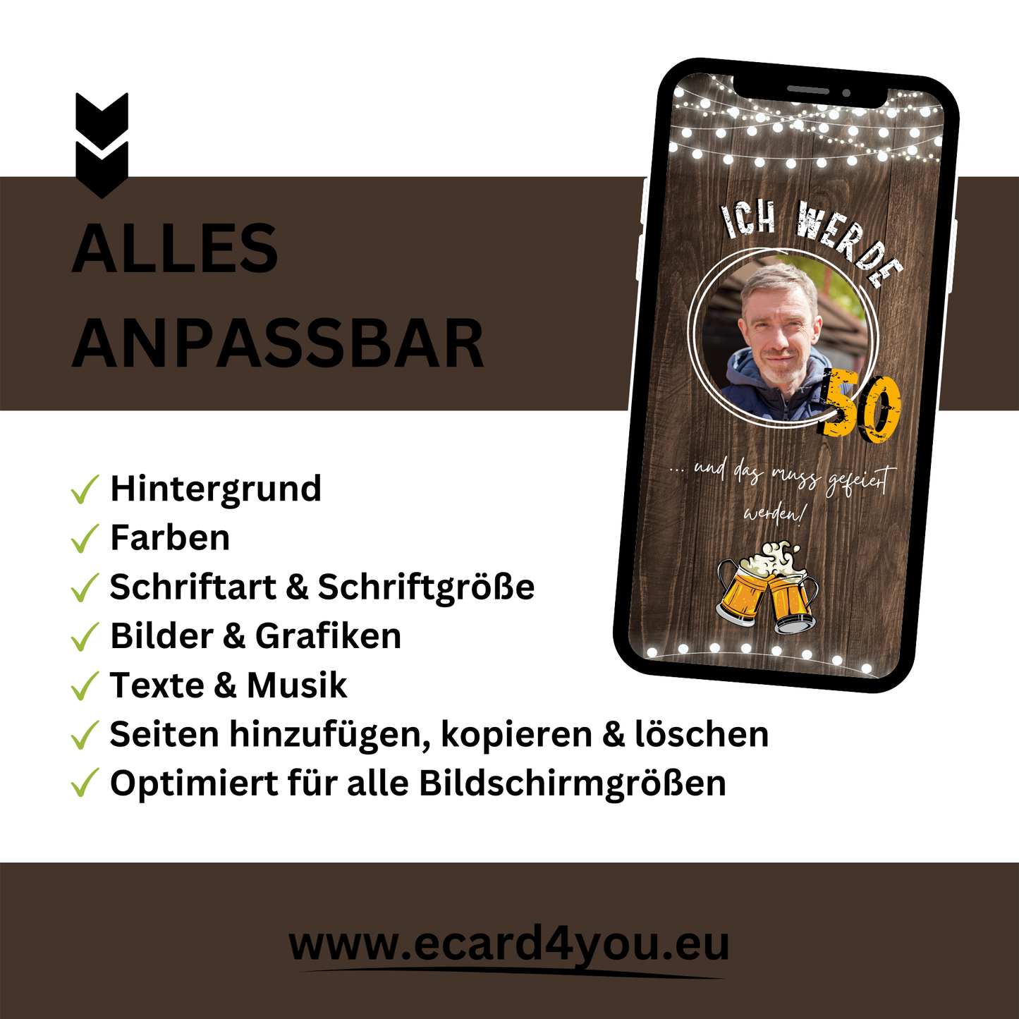 eCARD - Animierte Einladungskarte Geburtstag