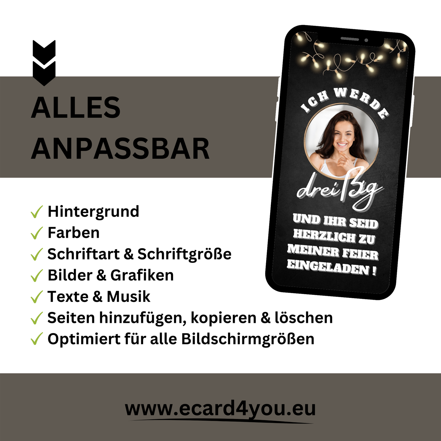 eCARD - Lustige Einladungskarte Geburtstag