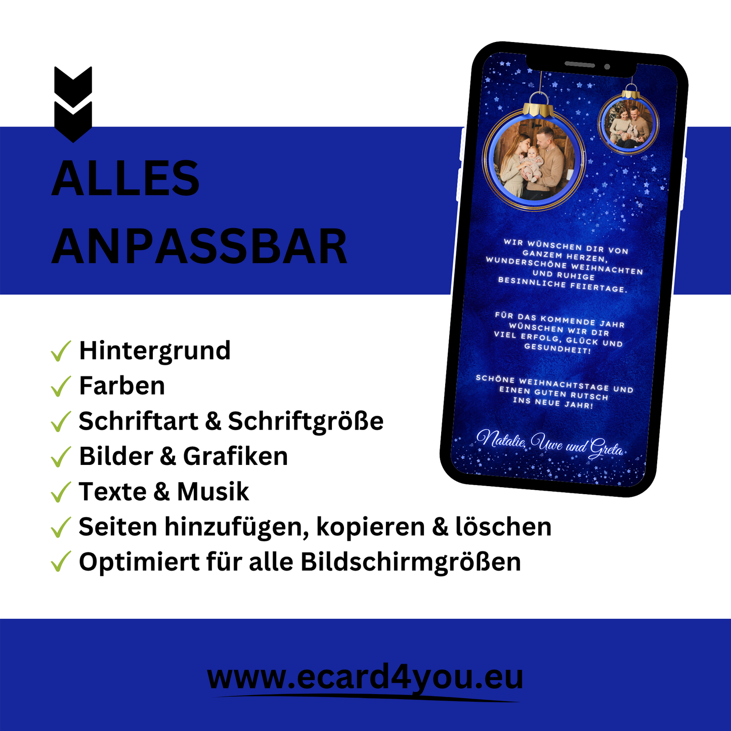 eCARD - Animierte Glückwünsche und Weihnachtgrüße