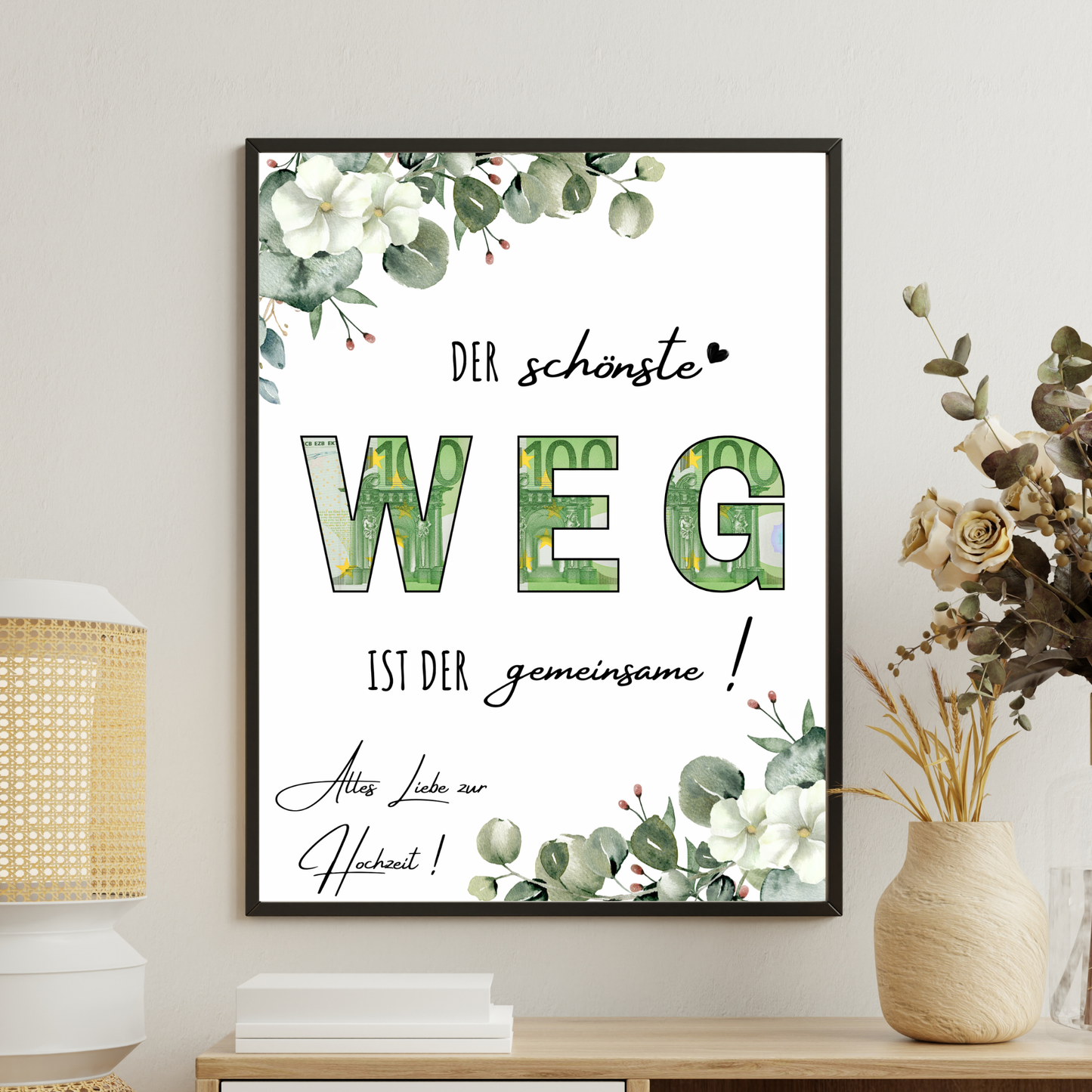 Geldgeschenk - Der schönste Weg ist der gemeinsame