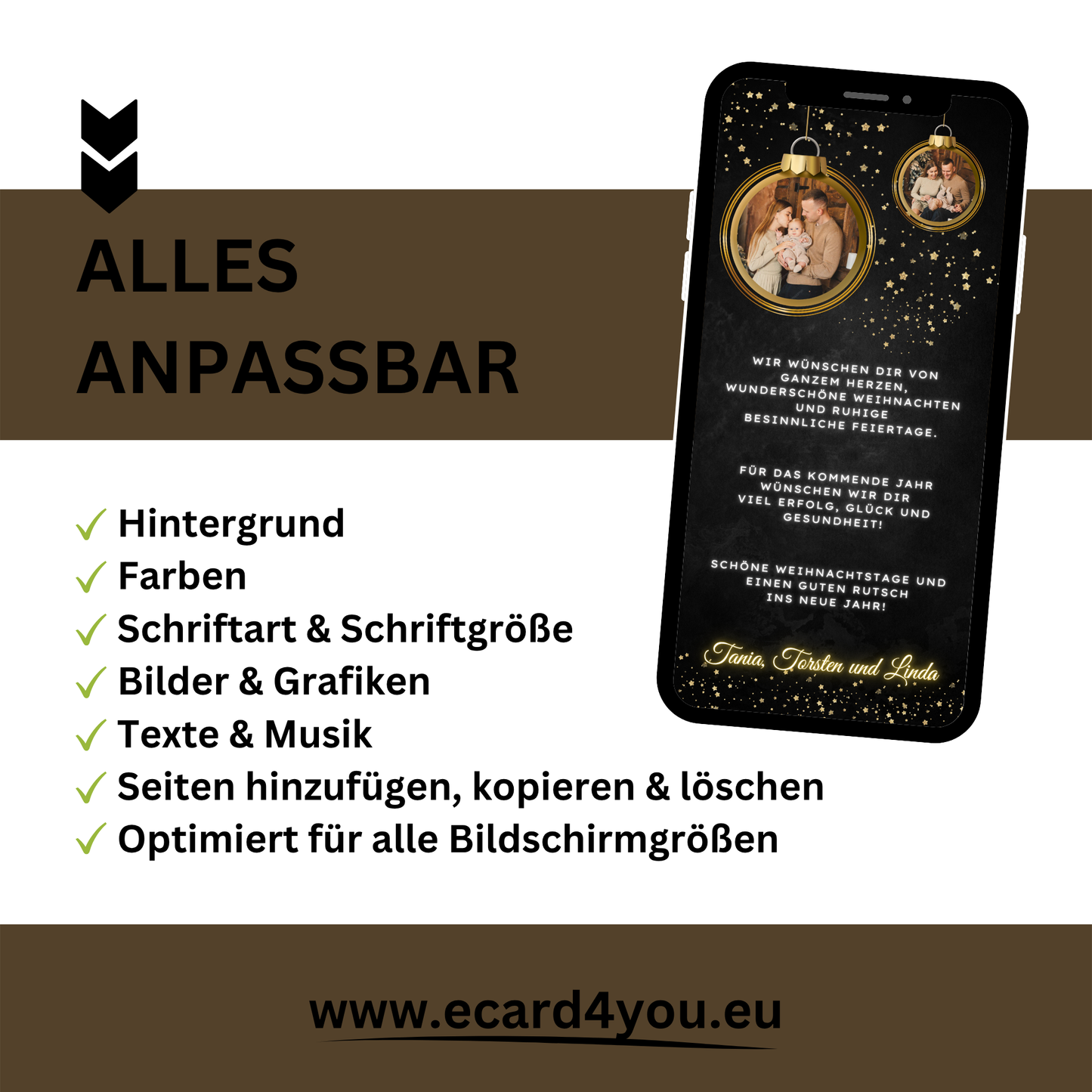 eCARD - Animierte Glückwünsche und Weihnachtgrüße