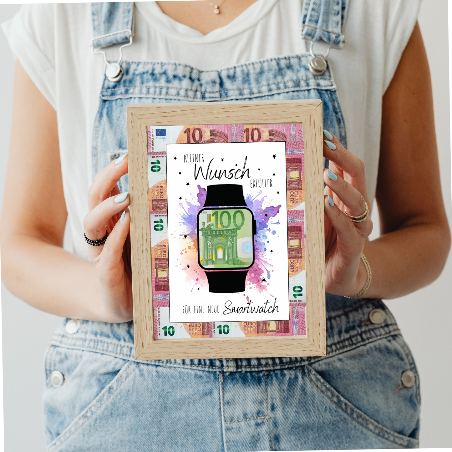 Geldgeschenk - Kleiner Wunscherfüller für eine Smartwatch