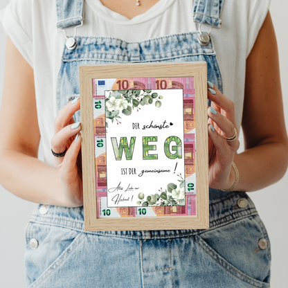 Geldgeschenk - Der schönste Weg ist der gemeinsame