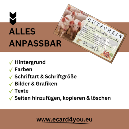 Gutschein - Urlaub Bauernhof