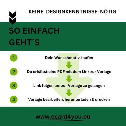 Geschenk Mopedführerschein Gutschein Karte elegant zum Ausdrucken