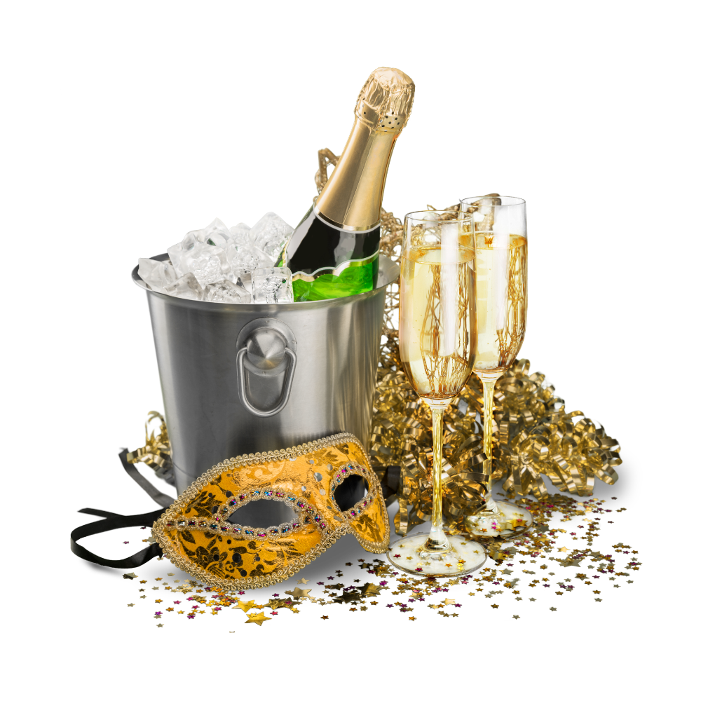 Digitale Silvester Einladung für WhatsApp