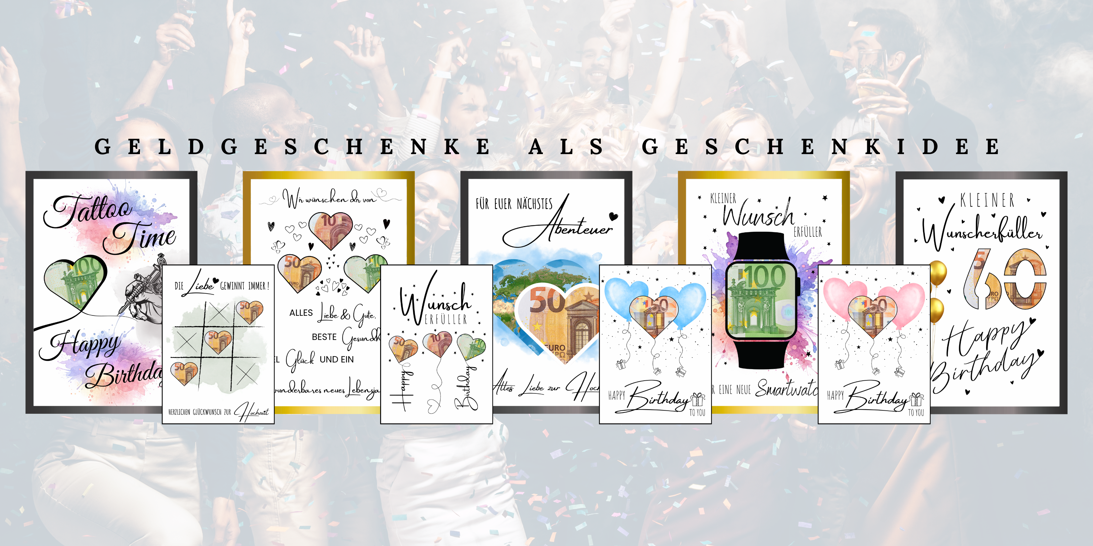 Digitale Geldgeschenke – kreative und persönliche Geschenkidee