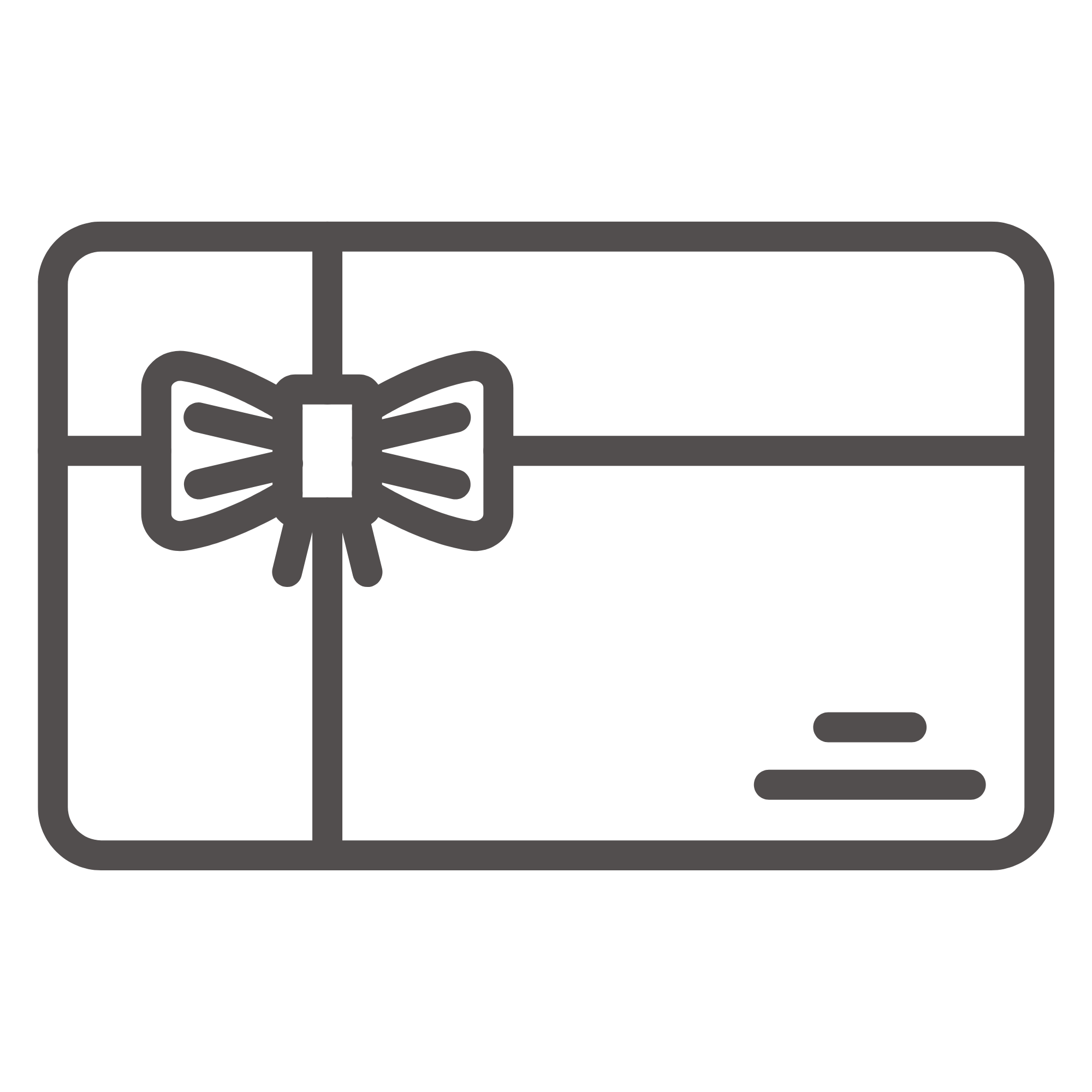 Icon Gutschein - Digitalen Gutschein selber schnell bearbeiten