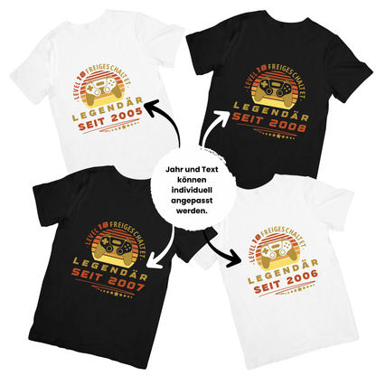Party-T-Shirt zum 18. Geburtstag Legendär