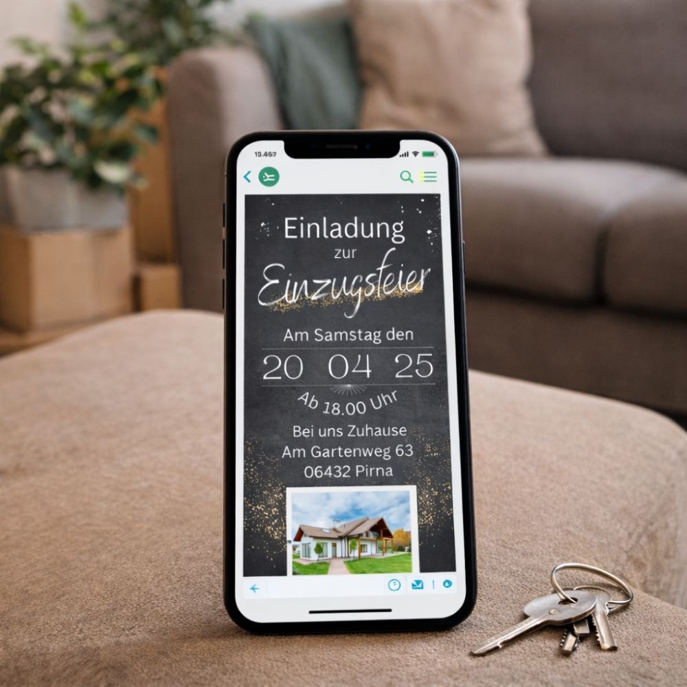 digitale einladung wohnungseinzug
