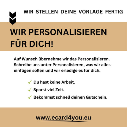 Führerschein Gutschein Auto-Motiv Aquarell mit Überraschungsschriftzug und Zierrahmen