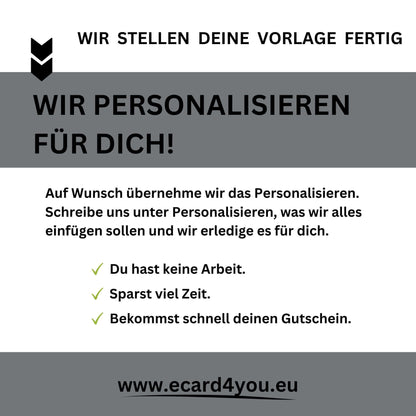 Führerschein Gutschein modern Kompaktwagen-Aquarell mit Überraschungsschriftzug und Zierrahmen

