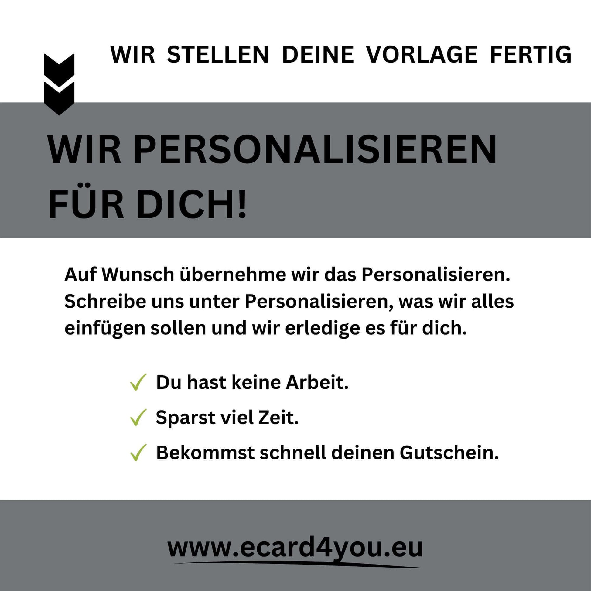 Führerschein Gutschein elegant Aquarell mit Überraschungsschriftzug und edlem Zierrahmen