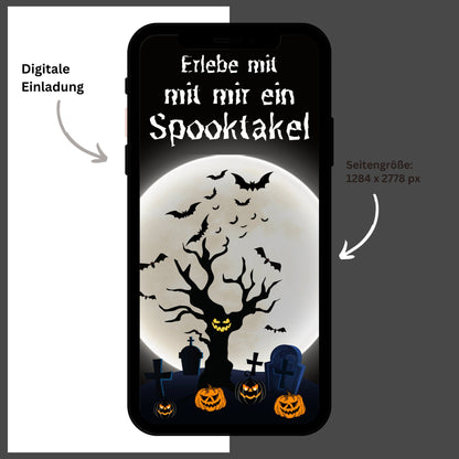 eCARD - Animierte Halloween Einladungskarte