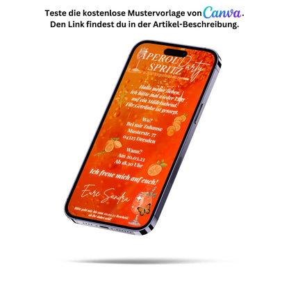 eCARD - Aperol Spritz Party Einladungskarte - eCARD4you
