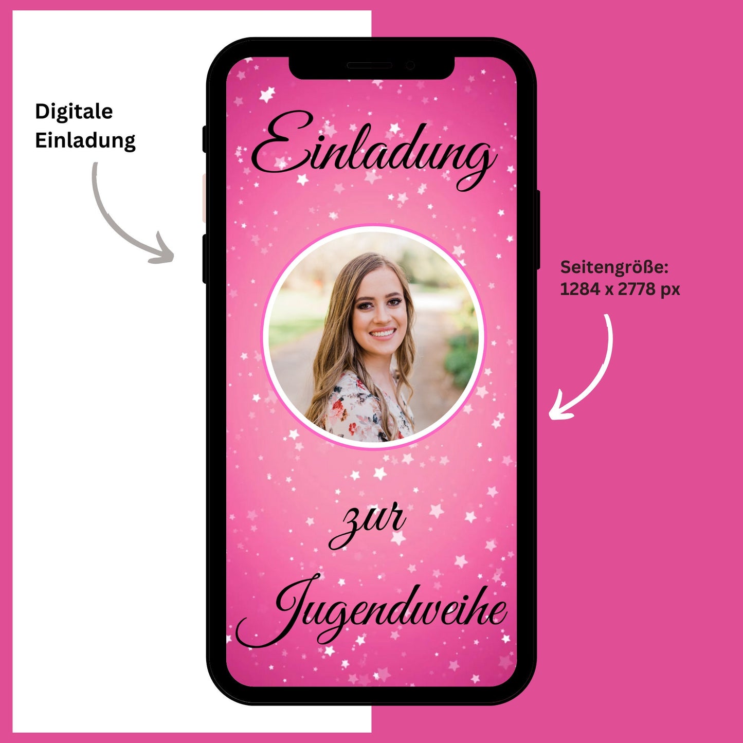 eCARD - Einladung Jugendweihe Konfirmation