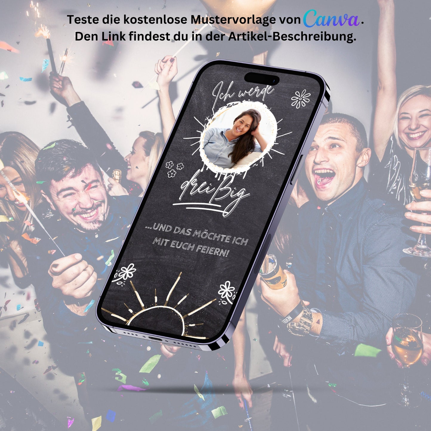 eCARD - Animierte Einladungskarte Geburtstag - eCARD4you