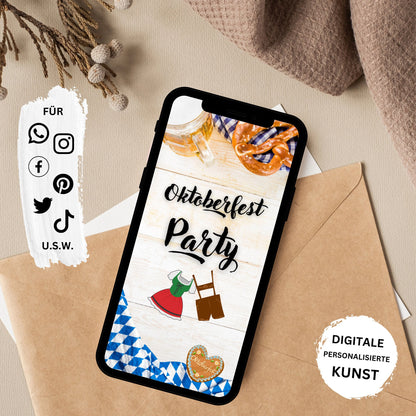 eCARD - Oktoberfest Einladungskarte Geburtstag