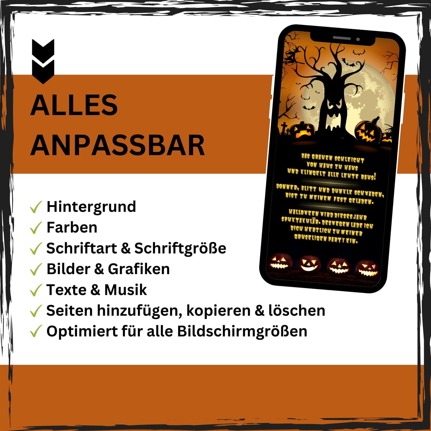 eCARD - Animierte Halloween Einladungskarte