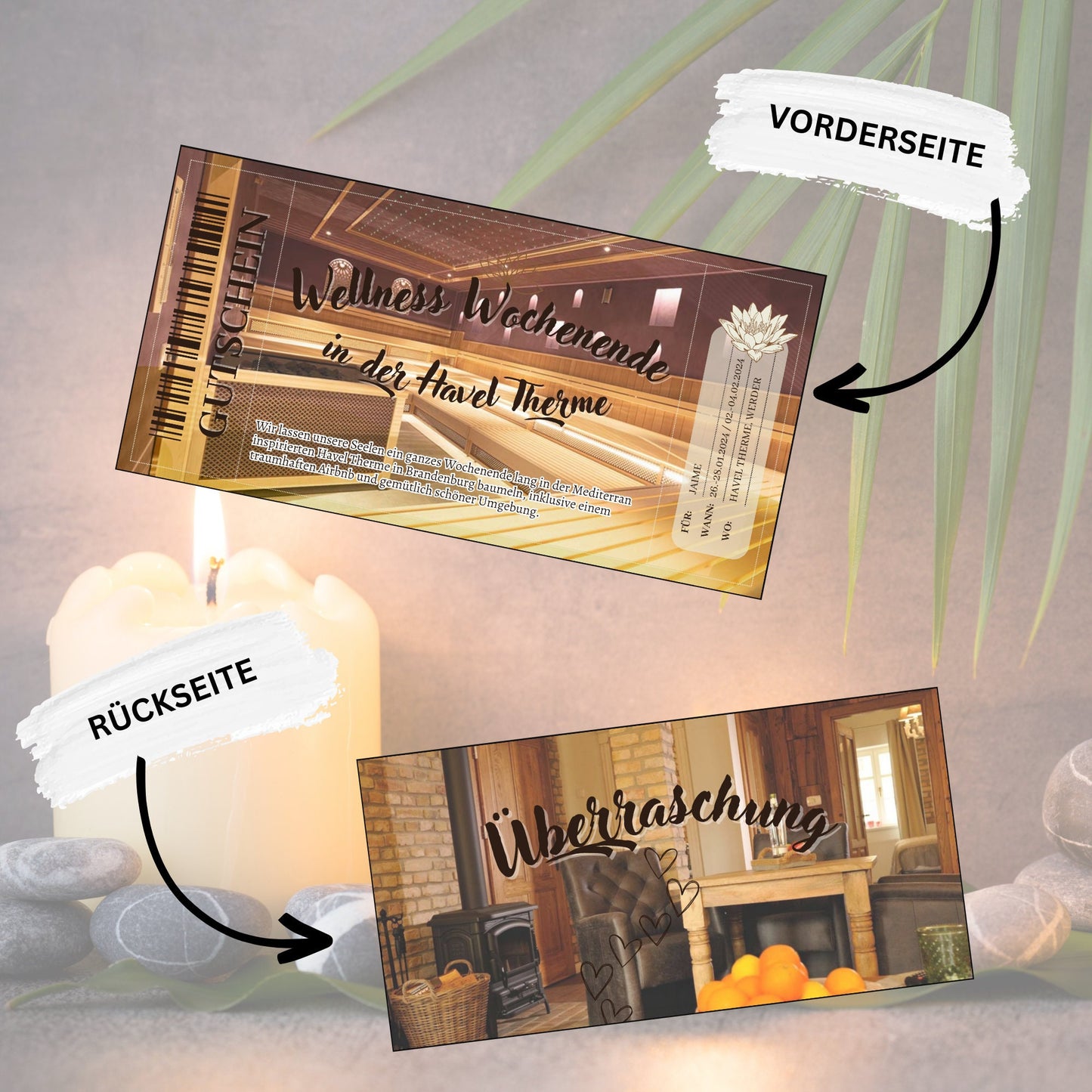 Gutschein - Wellness Spa Wochenende Geschenkgutschein