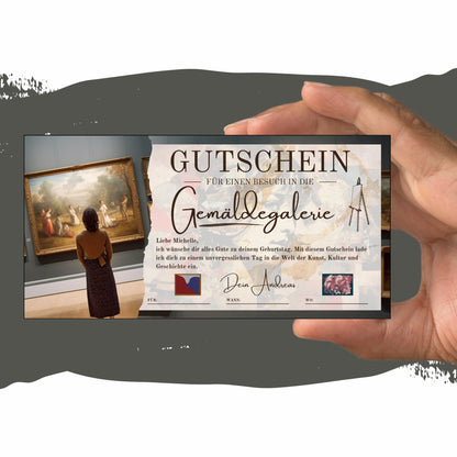 Gutschein - Gemäldegalerie Kunstmuseum Ausstellung