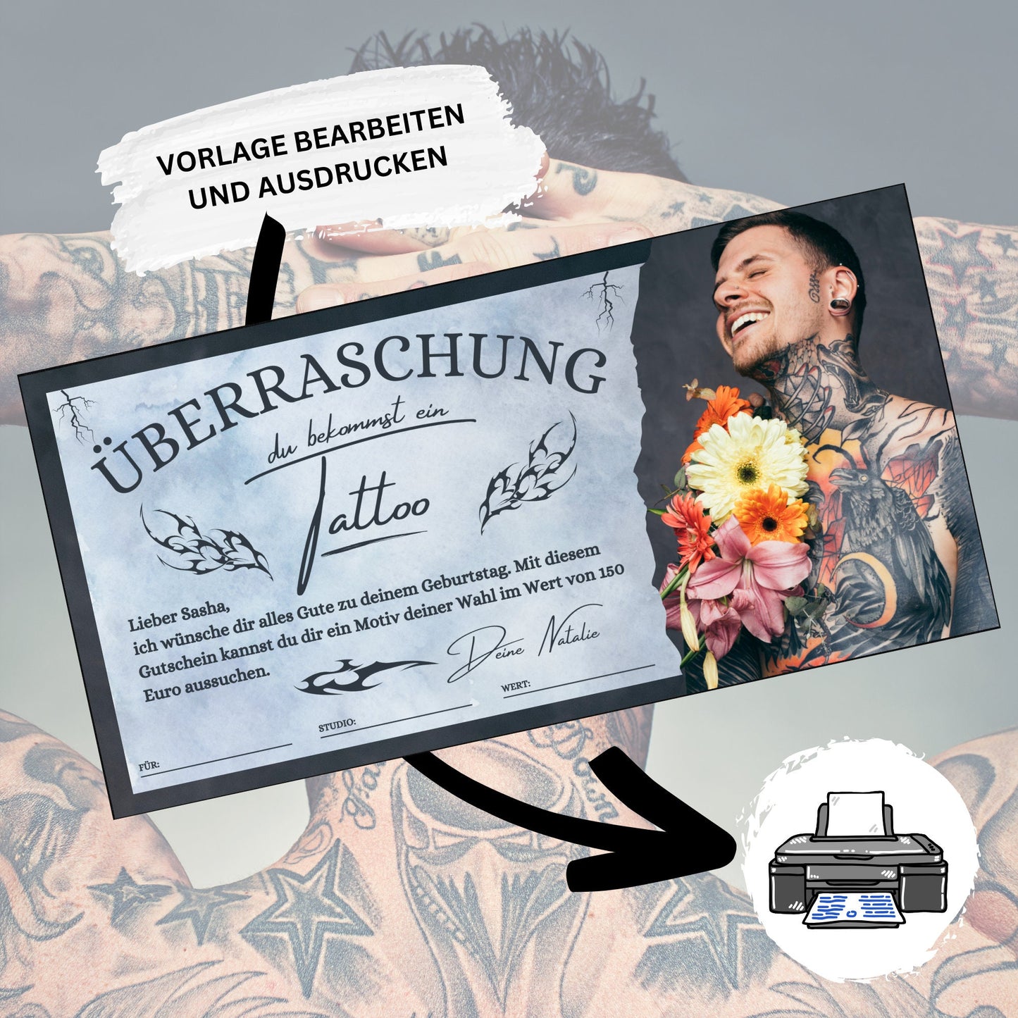 Gutschein - Tattoo Studio Geschenkgutschein