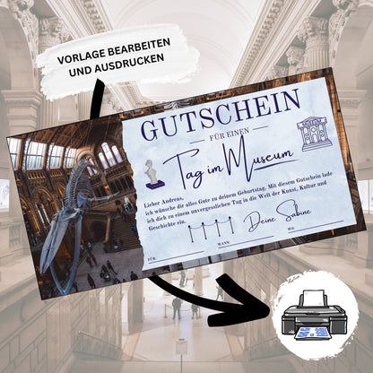 Gutschein - Museumsbesuch Naturhistorisches Museum