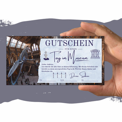 Gutschein - Museumsbesuch Naturhistorisches Museum